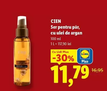 Ser pentru păr, cu ulei de argan