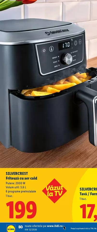 Friteuză cu aer cald