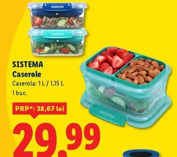 SISTEMA Caserole
