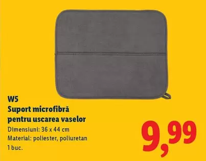 Suport microfibră pentru uscarea vaselor