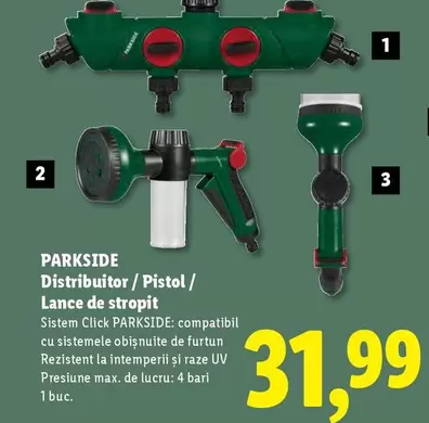 Distribuitor/Pistol/ Lance de stropit