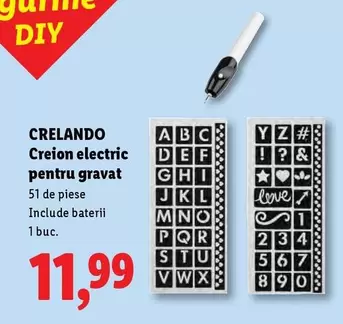 Creion electric pentru gravat
