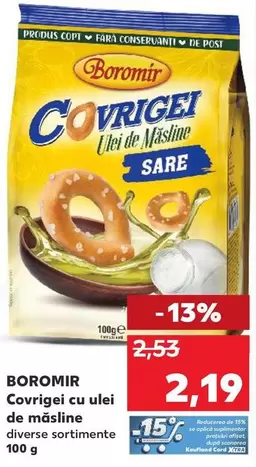 Covrigei cu ulei de măsline