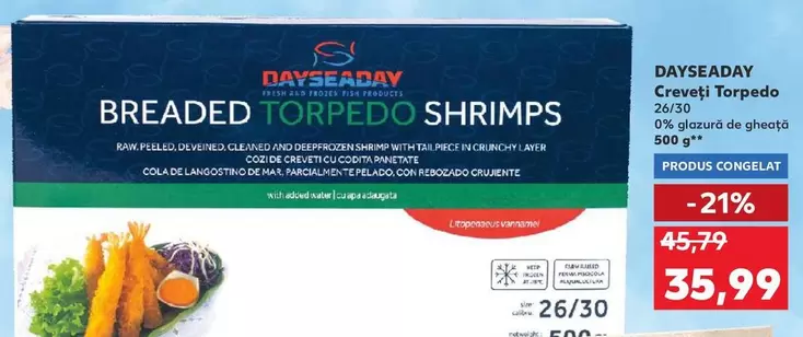 Frozen - Creveți Torpedo