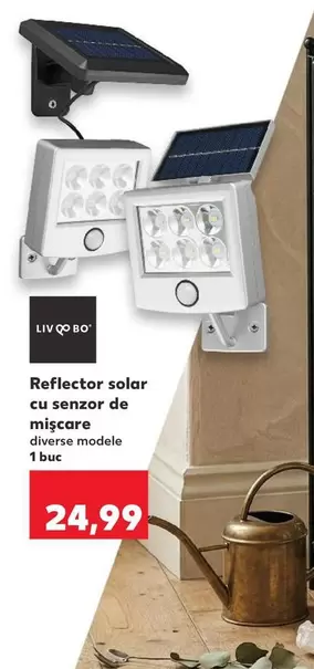 Reflector solar cu senzor de mișcare