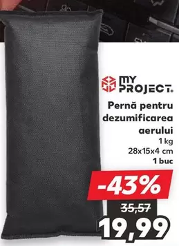 Pernă pentru dezumificarea aerului