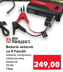 Baterie externă cu 4 funcţii