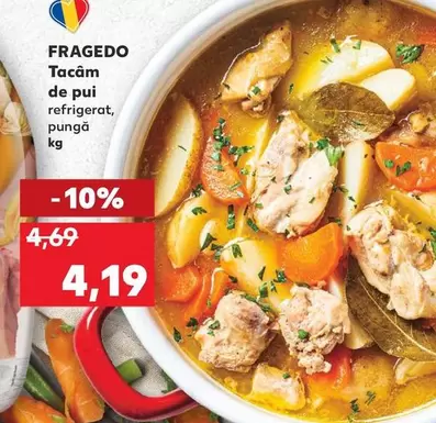 Tacâm de pui refrigerat