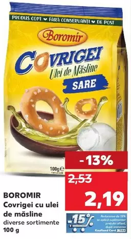 Covrigei cu ulei de măsline