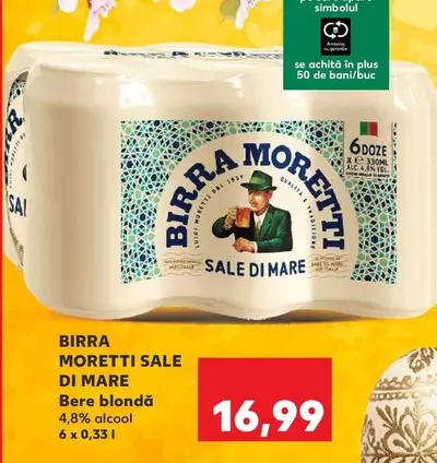 Birra Moretti - MORETTI SALE DI MARE