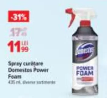 Spray curăţare Domestos Power Foam