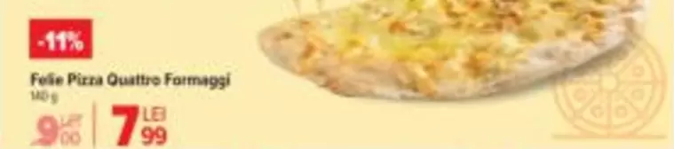 Folie Pizza Quattro Formaggi