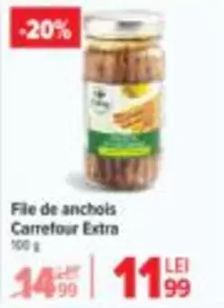 File de anchois