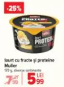 Iaurt Cu Fructe Si Proteine