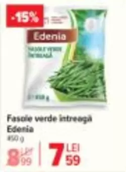 Fasole verde intreaga