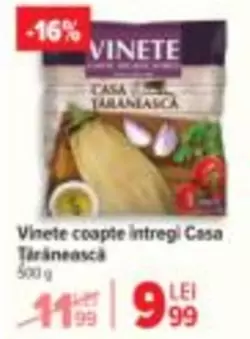 Vinete coapte intregi