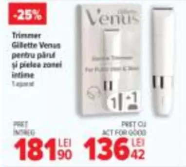 Venus - Trimmer pentru par si piele