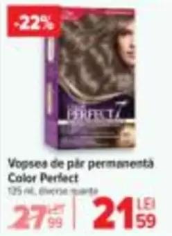 Vopsea de par permanenta Color Perfect