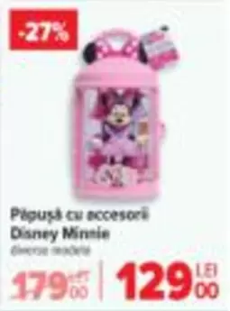 Păpușă cu accesorii Disney Minnie