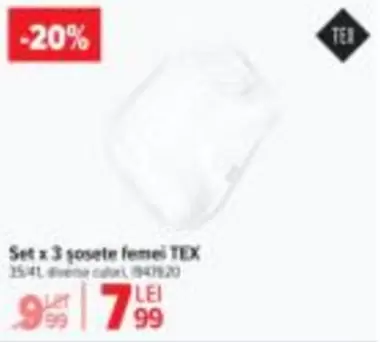 Set x 3 șosete femei
