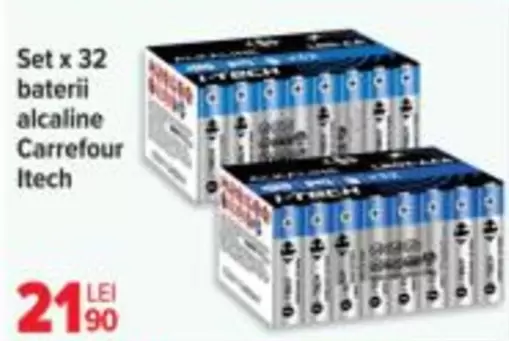 Set x 32 baterii alcaline
