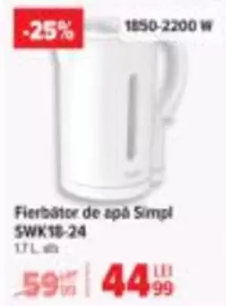 Fierbator de apa SWK18-24