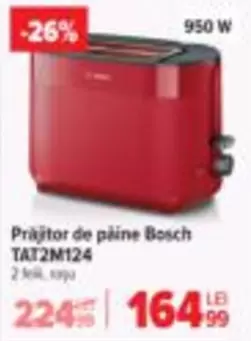 Bosch - Prăjitor de pâine TAT2M124