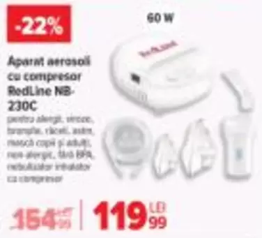 Aparat aerosoli cu compresor NB-230C