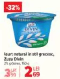 Zuzu - Iaurt natural in stil grecesc