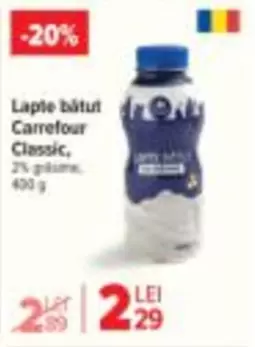 Lapte bătut Carrefour Classic
