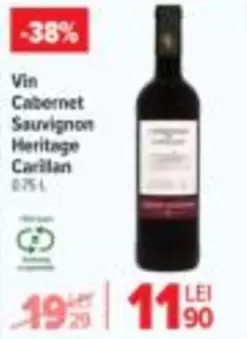 Vin Cabernet Sauvignon Heritage