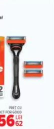 Aparat de ras cu 2 rezerve