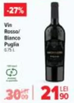 Vin Rosso/Bianco Puglia