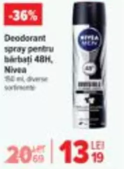 Deodorant spray pentru bărbați 48H