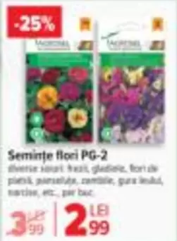 Semințe flori PG-2