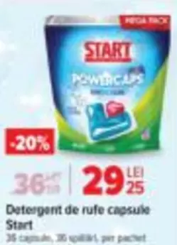 Detergent de rufe capsule