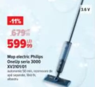 Philips - Mop electric seria 3000 XV3101/01