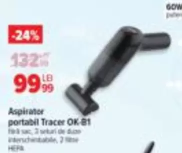 Aspirator portabil Tracer OK. B1
