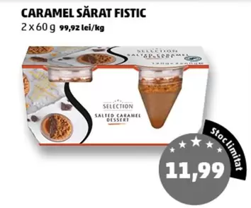 CARAMEL SĂRAT FISTIC