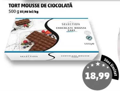 TORT MOUSSE DE CIOCIOALTĂ