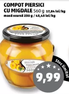 COMPOT PIERSICI CU MIGDALE