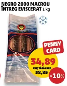 MACROU ÎNTREG EVISCERAT