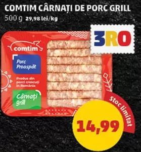 CÂRNAȚI DE PORC GRILL