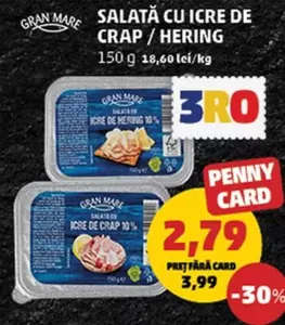 SALATĂ CU ICRE DE CRAP / HERING