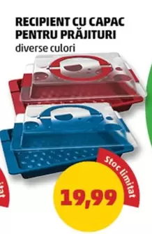 RECIPIENT CU CAPAC PENTRU PRĂJITURI