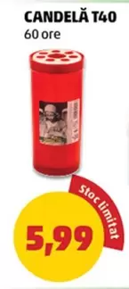 CANDELĂ T40