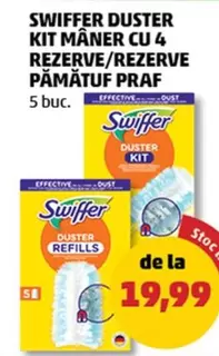 DUSTER KIT MANER CU 4 REZERVE/ REZERVE PĂMÂTUF PRAF