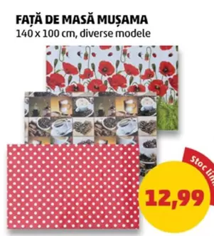 FAȚĂ DE MASĂ MUȘAMA