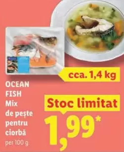 OCEAN FISH Mix de pește pentru ciorbă