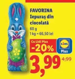 Iepuraș din ciocolată